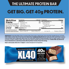 XL 40 The Ultimate Protein Bar